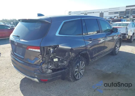 2022 Honda Pilot 2Wd Ex-L из США, поврежденный, VIN 5FNYF5H58NB010685